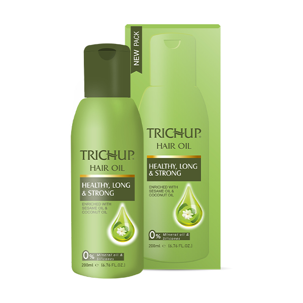 Trichup Healthy Long & Strong Hair Oil - Promotes Natural Hair Growth -  VasuStore