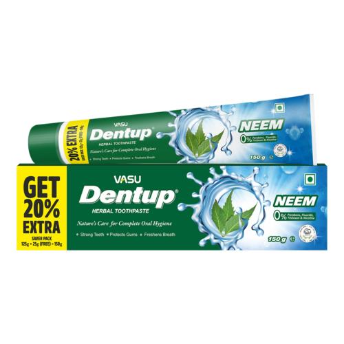 Dentup Herbal Toothpaste – Neem, 100 g